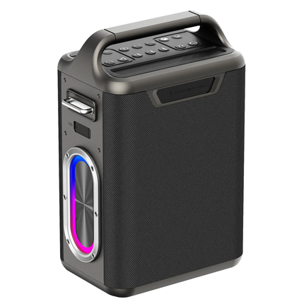 Powerology Karaoke Party Speaker - Silver