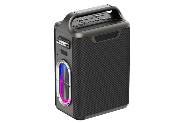Powerology Karaoke Party Speaker - Silver